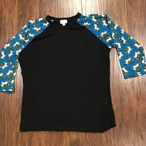 Black LuLaRoe Unicorn Sleeves